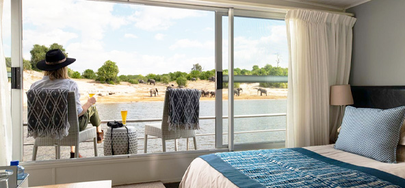 South Africa Chobe River Houseboat Picture