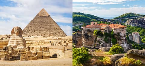 Classic Egypt and Mainland Greece Tour