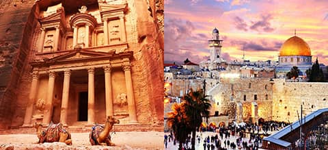 Explore Jordan and 5 nights Holy Land