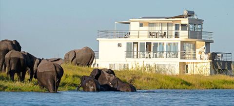 South Africa, Victoria Falls and Chobe River Houseboat Tour