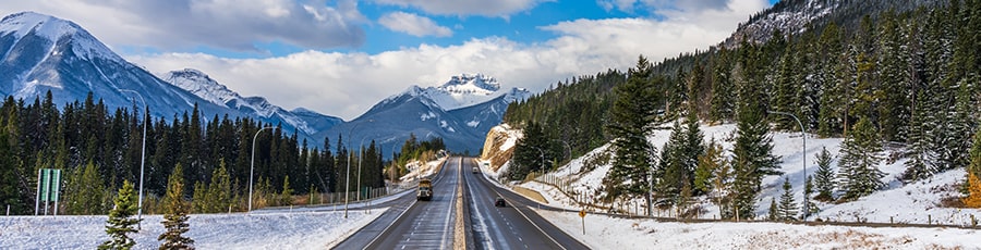 Trans-Canada - Banff exit