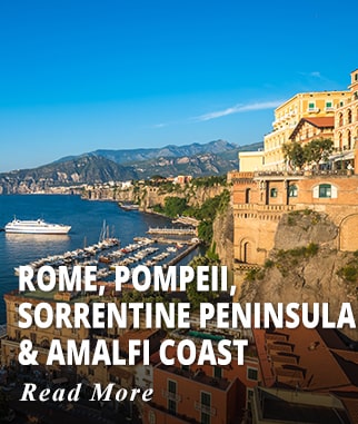 Rome, Pompeii, Sorrentine Peninsula & Amalfi Coast Tour