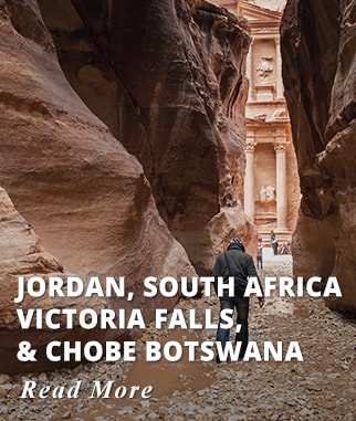 Jordan - South Africa - Victoria Falls - Chobe Botswana Tour