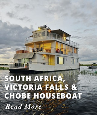 South Africa - Victoria Falls - Chobe River House Boat Tour