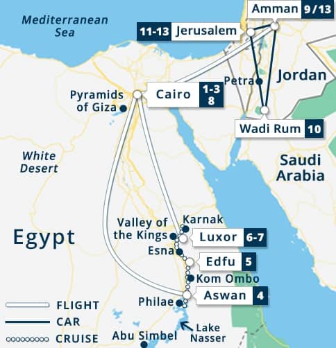 flight from cairo to amman